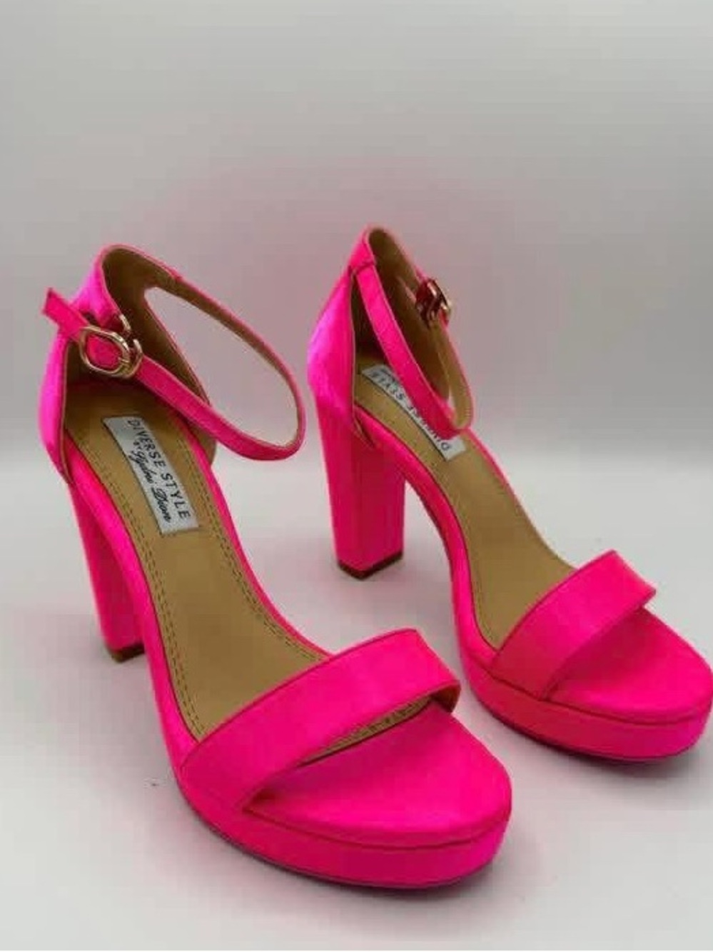Diverse Style by Sydni Dion Hot Pink Heels UNM Exclusive 7